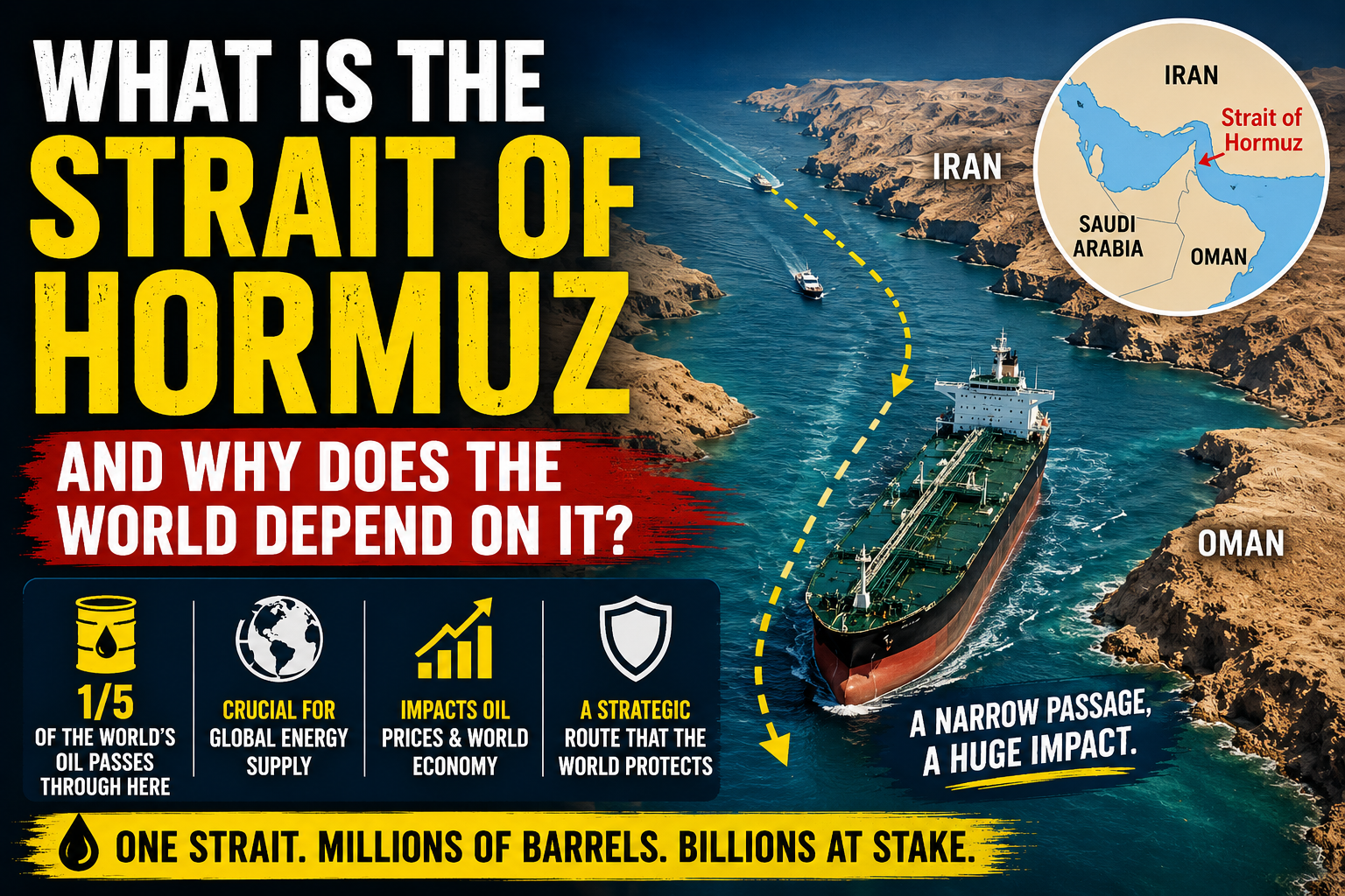 What is the Strait of Hormuz and why does the world depend on it?