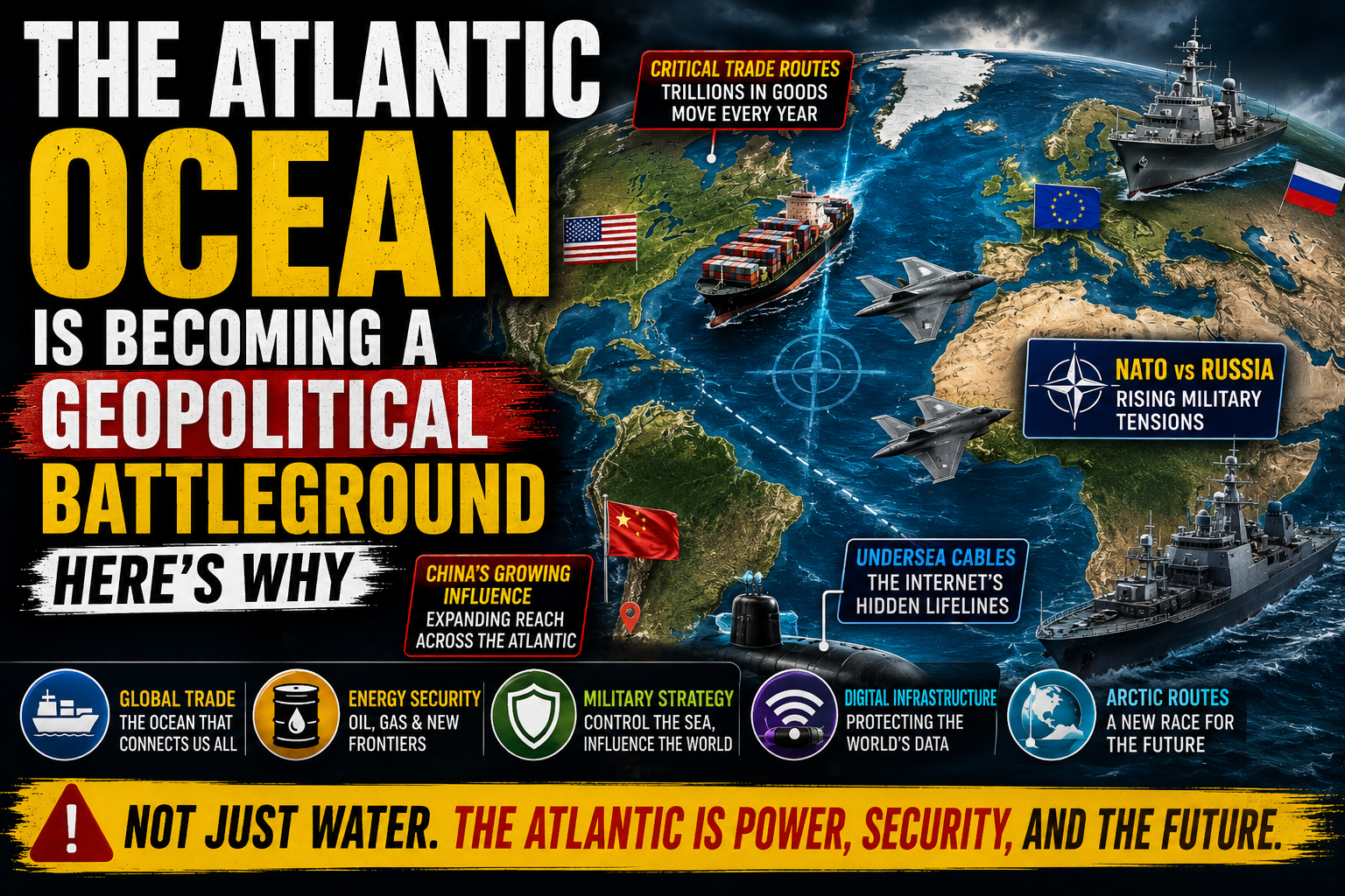 Why the Atlantic Ocean Is Becoming a Geopolitical Battleground