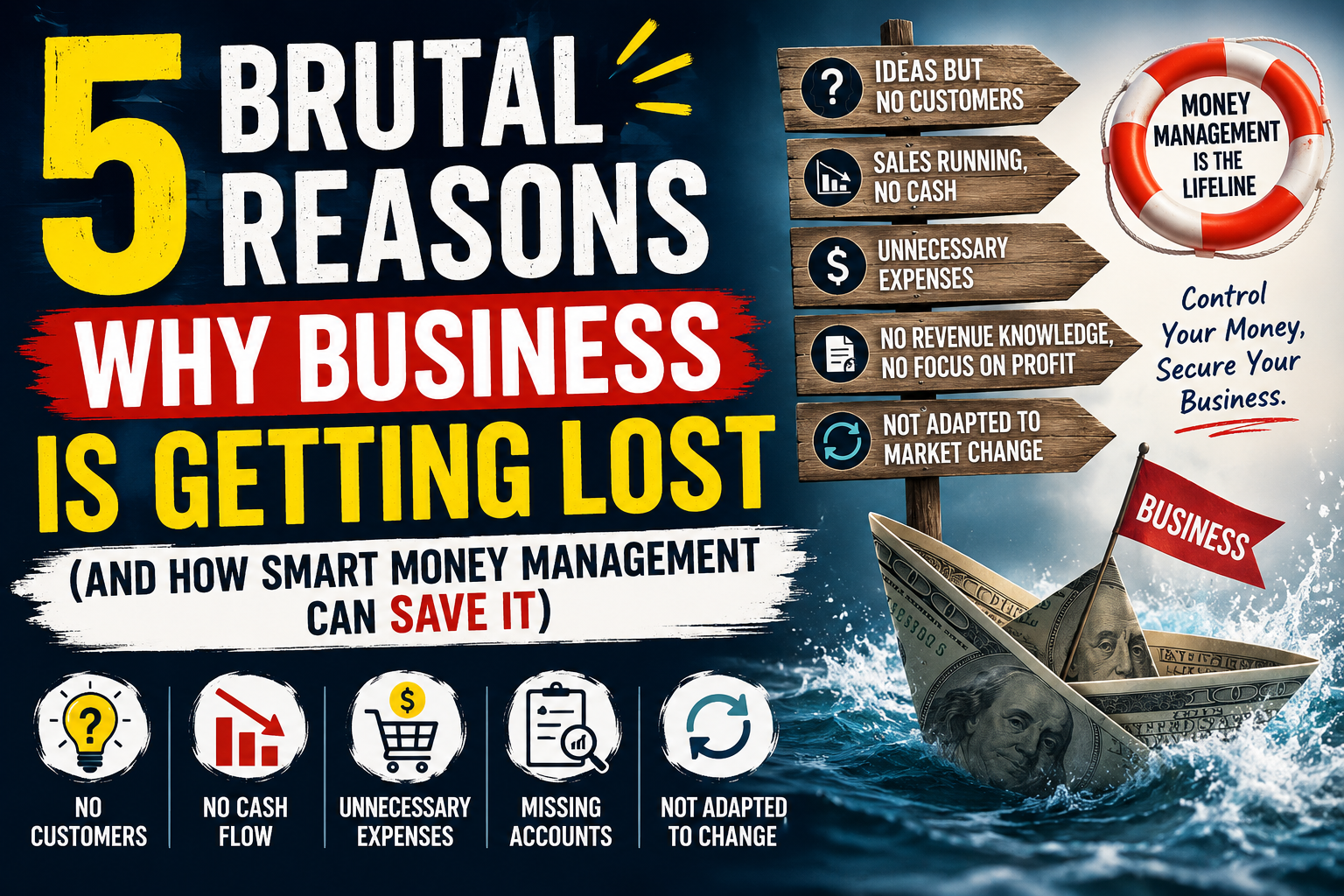 5 Brutal Reasons Why Business Is Getting Lost