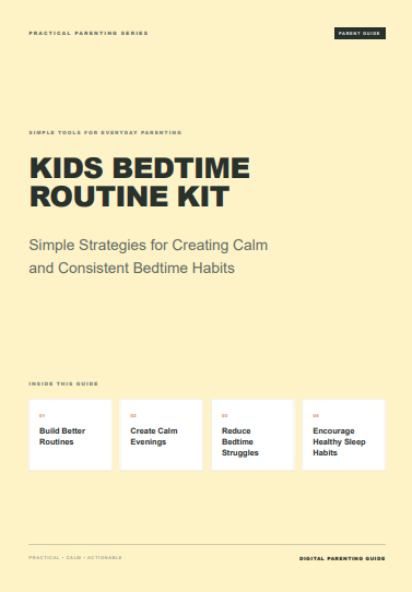Kids Bedtime Routine Kit: Simple Strategies for Better Sleep Habits