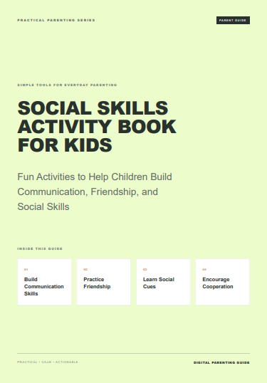 Social Skills Activity Book for Kids: Fun Activities for Communication & Friendship