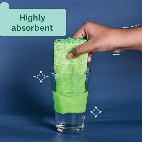 Microfiber Cleaning Cloth Pack Of 3 Reusable And Soft