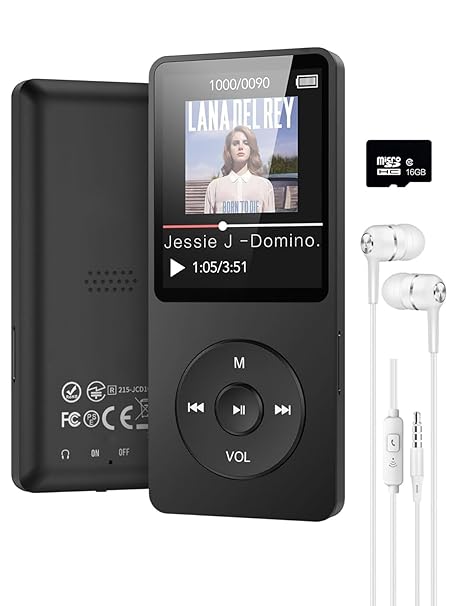 16gb Mini Mp3 Music Player With Bluetooth 5 4 And Hifi Sound