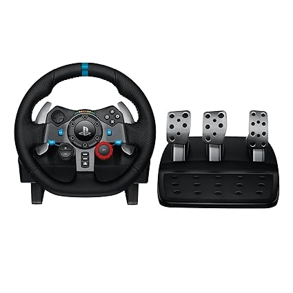 Logitech G29 Driving Force Racing Wheel With Pedals For Ps5 Ps4 Pc Mac