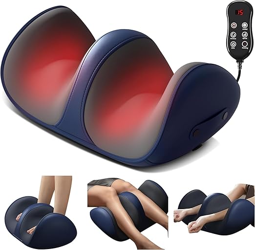 Shiatsu Foot Massager With Heat And 3 Intensity Levels For Pain Relief And Relaxation